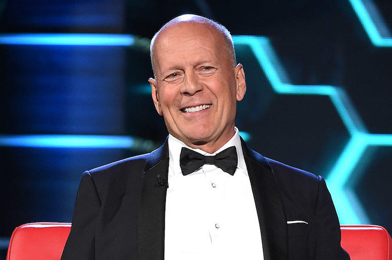 Bruce Willis, Smiling, Tuxedo Bruce Willis, Smiling, Tuxedo