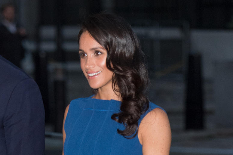 Meghan Markle, Blue Dress, Smile Meghan Markle, Blue Dress, Smile