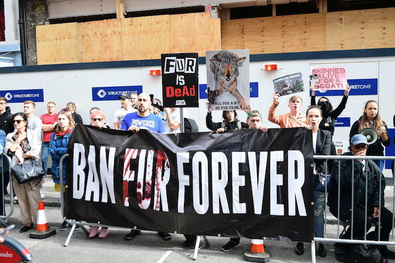 PETA, Protest, Ban Fur Forever, London, 2018 PETA, Protest, Ban Fur Forever, London, 2018