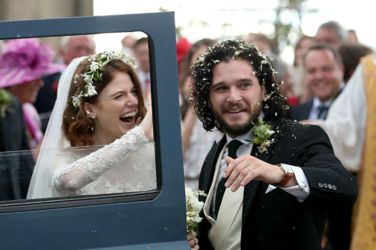 Kit Harington and Rose Leslie