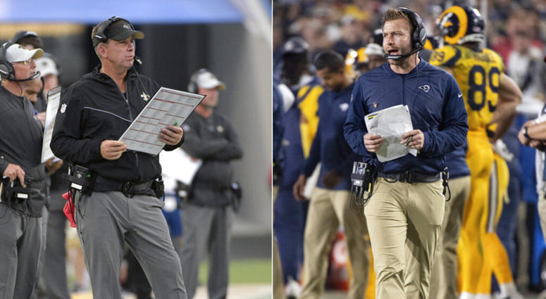 Sean Payton Left, Sean McVey Right Sean Payton Left, Sean McVey Right