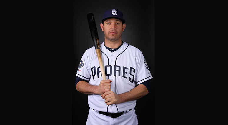 FEBRUARY 21: Ian Kinsler #3 of the San Diego Padres poses for a portrait during photo day at Peoria Stadium on February 21, 2019 in Peoria, Arizona. (Photo by Christian Petersen/Getty Images)