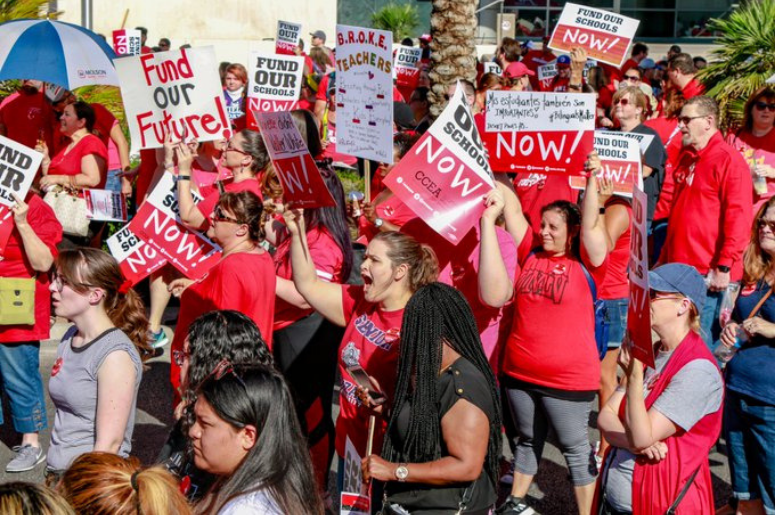 CCEA Authroizes Potential Strike CCSD Teachers Willing to Strike for Higher Pay