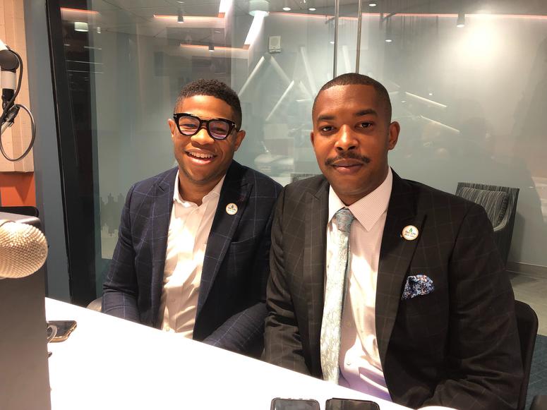 Brothers Antoine and Juwan Bennett co-pastor New Life Christian Fellowship Baptist Church in Germantown. Revs. Antoine and Juwan Bennett