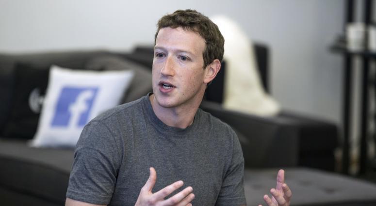 Facebook CEO and cofounder Mark Zuckerberg is photographed at an event at Facebook headquarters. Mark Zuckerberg