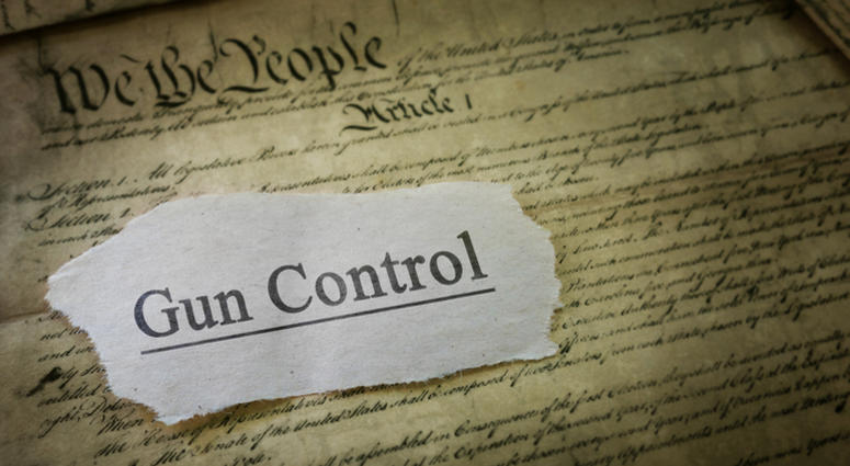 Gun Control news headline on the US Constitution Gun Control
