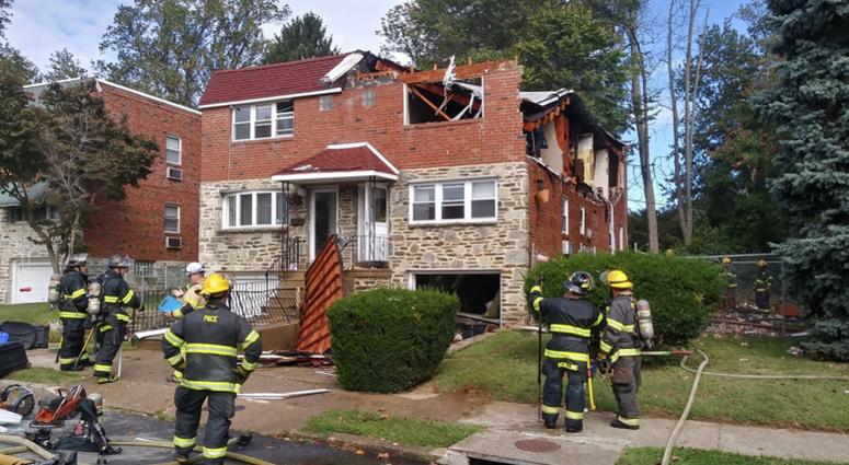 Philadelphia police and firefighters are on the scene of a house gas explosion in the Torresdale section of Northeast Philadelphia. A house gas explosion in Torresdale