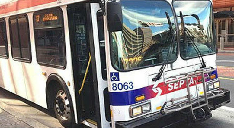 A SEPTA bus A SEPTA bus