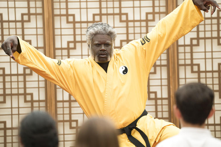 This image released by Lionsgate shows Shaquille O'Neal as Big Fella in a scene from the film, "Uncle Drew." This image released by Lionsgate shows Shaquille O'Neal as Big Fella in a scene from the film, "Uncle Drew."