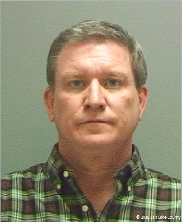 This undated booking photo provided by the Salt Lake County Sheriff's office shows former Disney channel actor Stoney Westmoreland who has been charged with six felony counts after authorities said he tried to have sex with a 13-year-old boy. Stoney Westmoreland