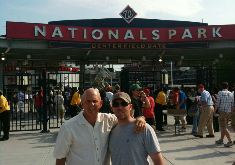 Some lasting memories of "us" times with dad were at ball games. Matt McCue and dad