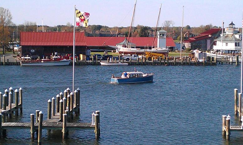 St. Michaels Harbor in Maryland St. Michaels Harbor in Maryland