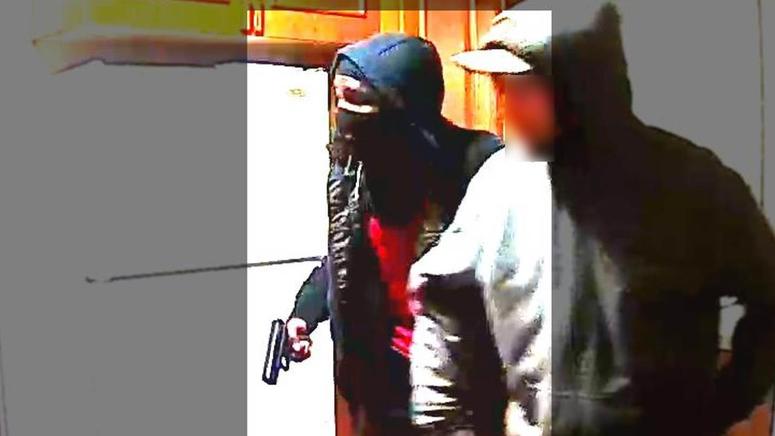 Surveillance image of suspects in Pottstown home invasion. Pottstown Home Invasion