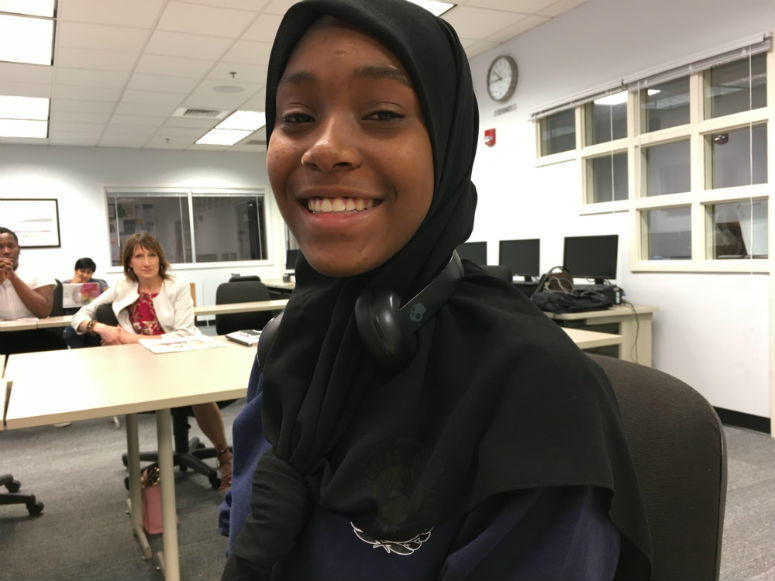 Kyasia Bess makes handbags, by hand, out of leather she bought from a company in Springfield. Kyasia Bess