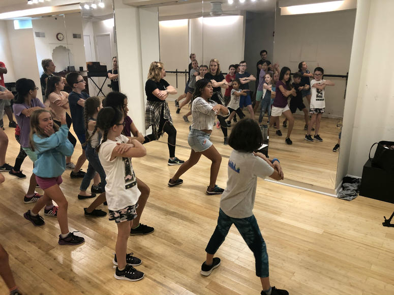 Kids rehearse six hours a day for Music Theatre Philly's summer camp series production of "Hamilton." Kids rehearse six hours a day for Music Theatre Philly's summer camp series production of "Hamilton."