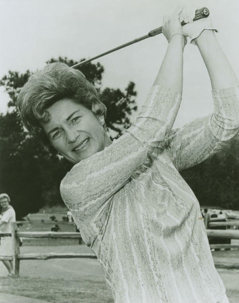 This undated photo provided by the Ladies Professional Golf Association shows Marilynn Smith, one of the founders of the organization. Smith died Tuesday, April 9, 2019. She was 89. This undated photo provided by the Ladies Professional Golf Association shows Marilynn Smith, one of the founders of the organization. Smith died Tuesday, April 9, 2019. She was 89.