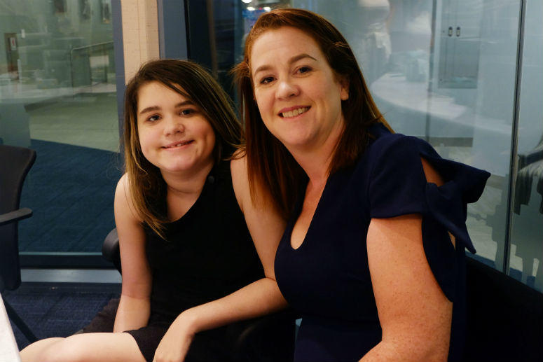 Janet Murnaghan and her daughter, Sarah. Janet Murnaghan and her daughter Sarah.