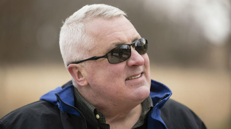 In this Feb. 27, 2019 photo, Tom Stack speaks during an interview with The Associated Press at the Valley Forge National Historical Park in Valley Forge, Pa. In this Feb. 27, 2019 photo, Tom Stack speaks during an interview with The Associated Press at the Valley Forge National Historical Park in Valley Forge, Pa.