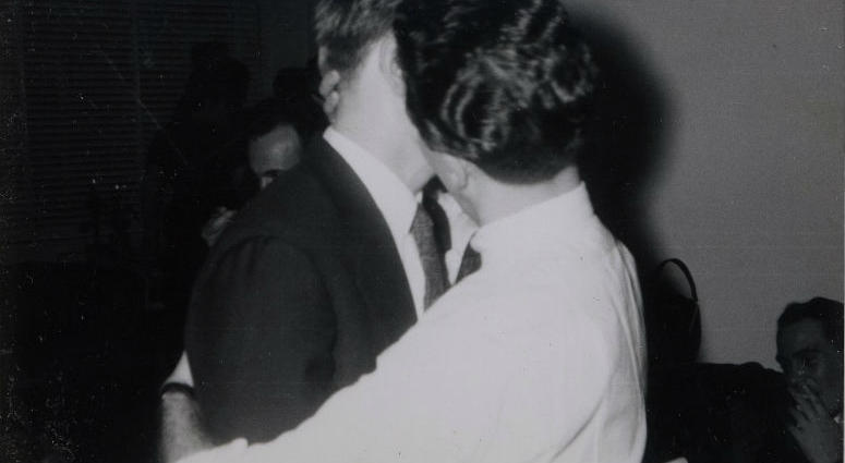 LGBT archivists in Philadelphia and California are trying to identify two men photographed on their wedding day at a time when gay marriage was considered taboo.