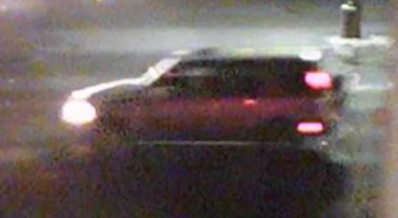 Police say a man was hit by two cars while crossing the street early Wednesday morning. They're searching for the driver of this car, which fled the scene. Police say a man was hit by two cars while crossing the street early Wednesday morning. They're searching for the driver of this car, which fled the scene.