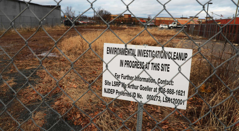 The New Jersey Department of Environmental Protection is joining in taking these alleged polluters to court, like Tirpok Cleaners (pictured). Tirpok Cleaners