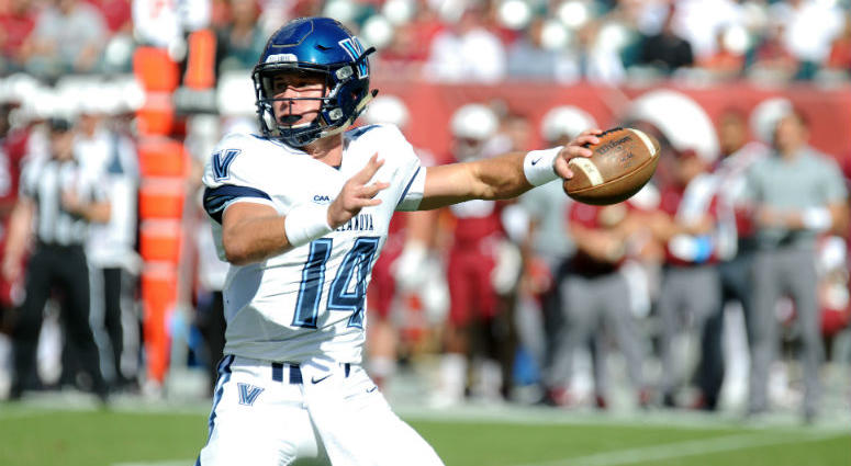 Villanova quarterback Zach Bednarczyk has thrown for 11 touchdowns this season. Villanova quarterback Zach Bednarczyk