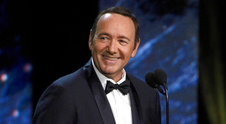 In file photo, Kevin Spacey presents the award for excellence in television at the BAFTA Los Angeles Britannia Awards in Beverly Hills. Kevin Spacey (AP PHOTO)