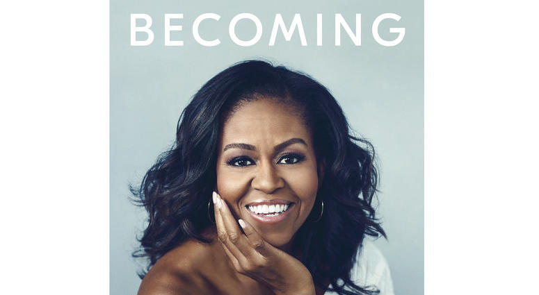 This cover image released by Crown Publishing Group shows "Becoming," by Michelle Obama, which comes out Nov. 13. This cover image released by Crown Publishing Group shows "Becoming," by Michelle Obama, which comes out Nov. 13.