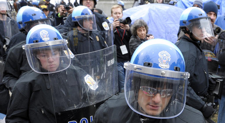 Government and police officials in the nation’s capital say they are confident the city can manage to host this weekend’s planned white nationalist rally without violence. DC Riot Police