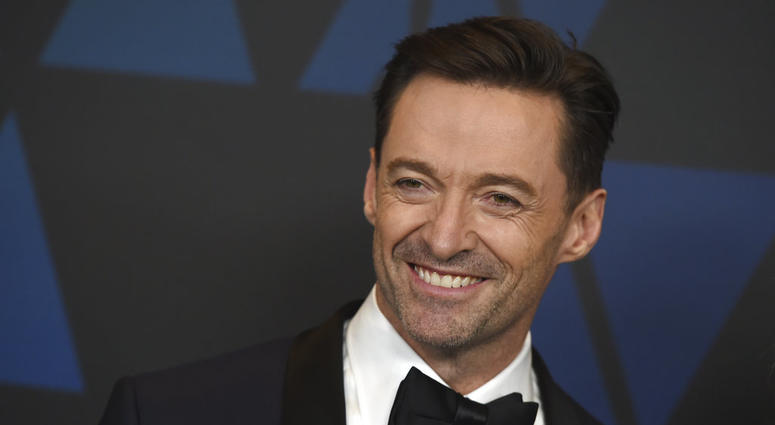 Hugh Jackman arrives at the Governors Awards at the Dolby Theatre in Los Angeles on Nov. 18, 2018. Hugh Jackman