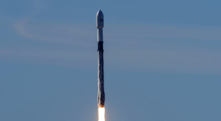 In this photo provided by the U.S. Air Force, a SpaceX Falcon 9 rocket, carrying the Spaceflight SSO-A: SmallSat Express, launches from Space Launch Complex-4E at Vandenberg Air Force Base, Calif., Monday, Dec. 3, 2018. In this photo provided by the U.S. Air Force, a SpaceX Falcon 9 rocket, carrying the Spaceflight SSO-A: SmallSat Express, launches from Space Launch Complex-4E at Vandenberg Air Force Base, Calif., Monday, Dec. 3, 2018.