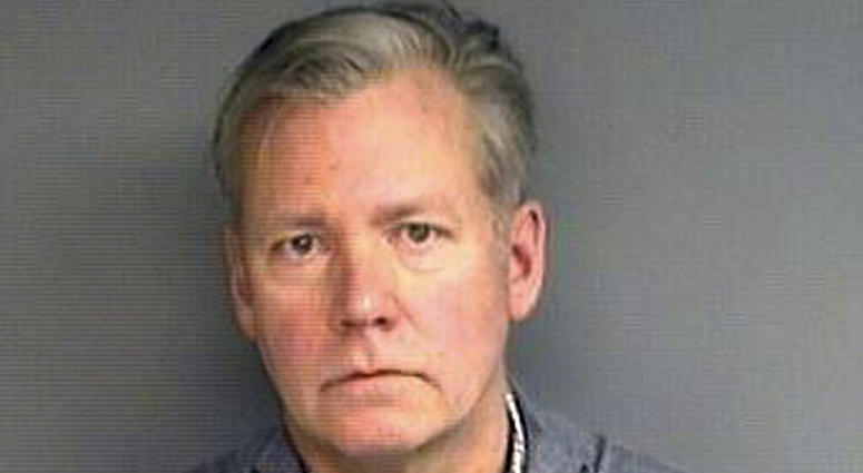 Chris Hansen, former host of the television program "To Catch a Predator," was arrested Monday in his hometown of Stamford, on charges he he wrote bad checks for $13,000 worth of marketing materials. Chris Hansen, former host of the television program "To Catch a Predator," was arrested Monday in his hometown of Stamford, on charges he he wrote bad checks for $13,000 worth of marketing materials.