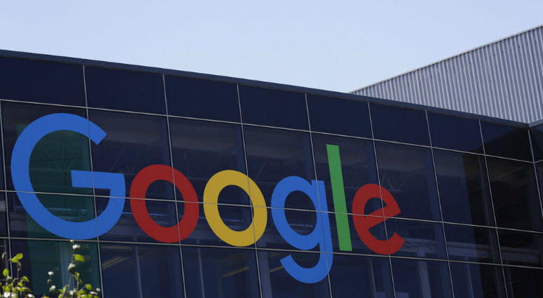 FILE - This Tuesday, July 19, 2016, file photo shows the Google logo at the company's headquarters in Mountain View, Calif. FILE - This Tuesday, July 19, 2016, file photo shows the Google logo at the company's headquarters in Mountain View, Calif.