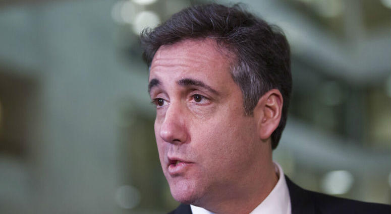 Michael Cohen, President Donald Trump's former lawyer, speaks with the media as he departs after testifying before a closed door hearing of the Senate Intelligence Committee on Capitol Hill, Tuesday, Feb. 26, 2019, in Washington. Michael Cohen, President Donald Trump's former lawyer, speaks with the media as he departs after testifying before a closed door hearing of the Senate Intelligence Committee on Capitol Hill, Tuesday, Feb. 26, 2019, in Washington.