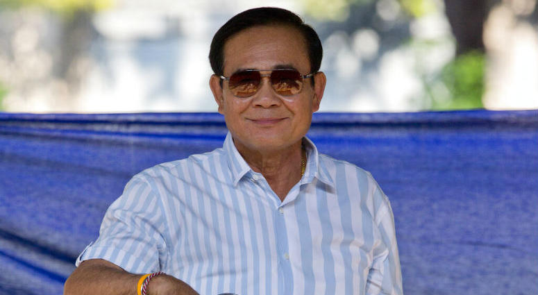 Thailand's Prime Minister Prayuth Chan-ocha casts his vote at a polling station in Bangkok, Thailand, Sunday, March 24, 2019, during the nation's first general election since the military seized power in a 2014 coup. Thailand's Prime Minister Prayuth Chan-ocha casts his vote at a polling station in Bangkok, Thailand, Sunday, March 24, 2019, during the nation's first general election since the military seized power in a 2014 coup. (
