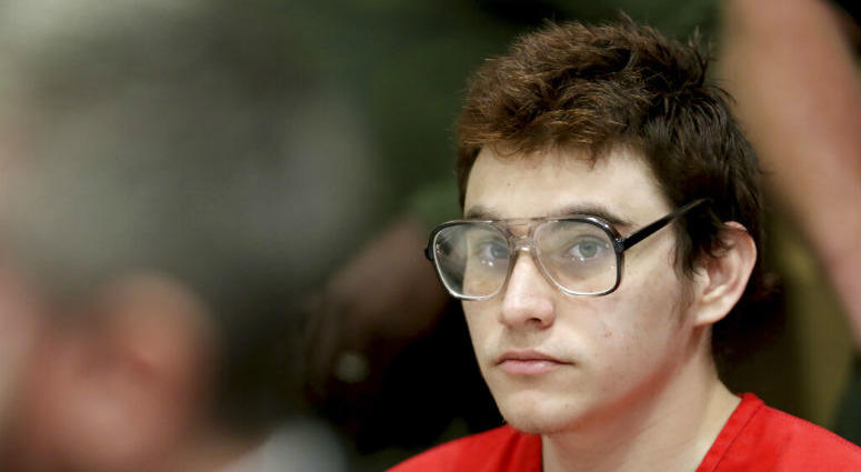 FILE - In this April 5, 2019, file photo, Parkland school suspect Nikolas Cruz listens during a hearing at the Broward Courthouse in Fort Lauderdale, Fla. FILE - In this April 5, 2019, file photo, Parkland school suspect Nikolas Cruz listens during a hearing at the Broward Courthouse in Fort Lauderdale, Fla. T