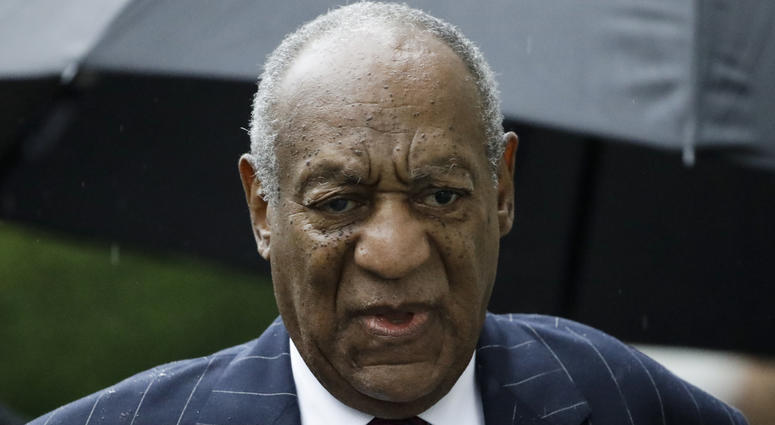 In this Sept. 25, 2018, file photo, Bill Cosby arrives for his sentencing hearing at the Montgomery County Courthouse in Norristown, Pa. Bill Cosby