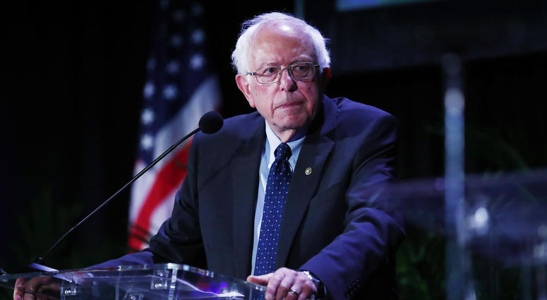 Democratic presidential candidate Sen. Bernie Sanders, I-Vt., pauses while speaking during a forum on Friday, June 21, 2019, in Miami. Democratic presidential candidate Sen. Bernie Sanders, I-Vt., pauses while speaking during a forum on Friday, June 21, 2019, in Miami.