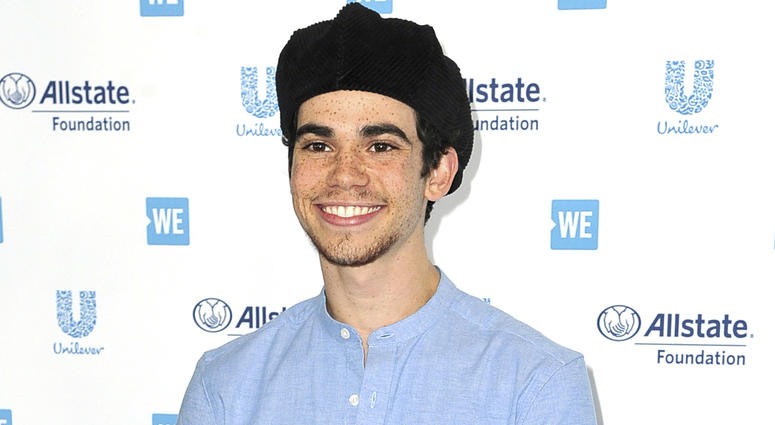 This April 25, 2019 file photo shows actor Cameron Boyce at WE Day California in Inglewood, Calif. Cameron Boyce