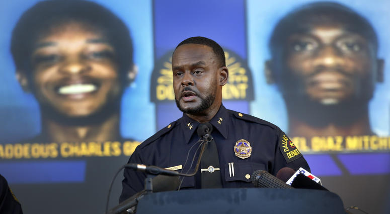 Dallas Assistant Chief of Police Avery Moore addresses the media about a drug deal gone bad resulting in the death of Joshua Brown. Dallas Assistant Chief of Police Avery Moore addresses the media about a drug deal gone bad resulting in the death of Joshua Brown.
