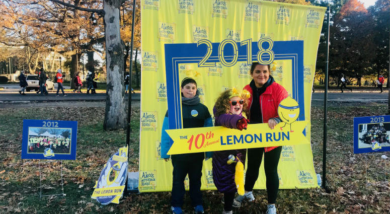 Annual Lemon Run for Alex's Lemonade Stand Foundation, November 11, 2018.