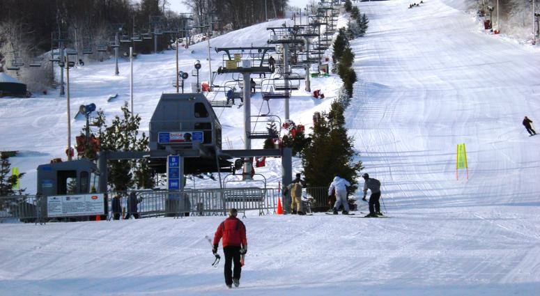 A ski lift at Bear Creek Mountain A ski lift at Bear Creek Mountain