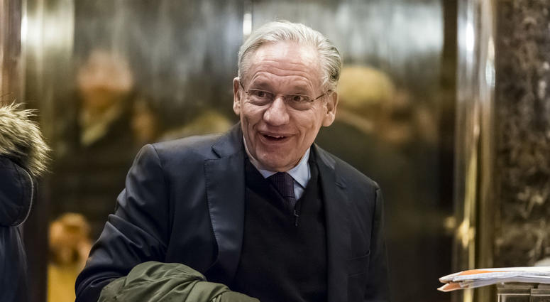 Journalist Bob Woodward is seen in the lobby of Trump Tower in New York, NY, USA on January 3, 2017. Journalist Bob Woodward is seen in the lobby of Trump Tower in New York, NY, USA on January 3, 2017.