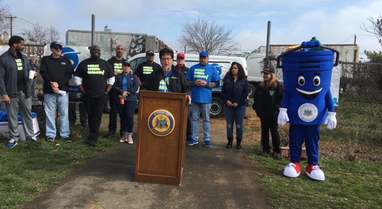 The annual Philly Spring Cleanup got started Saturday morning with a kickoff event in Kensington. Annual Philly Spring Cleanup