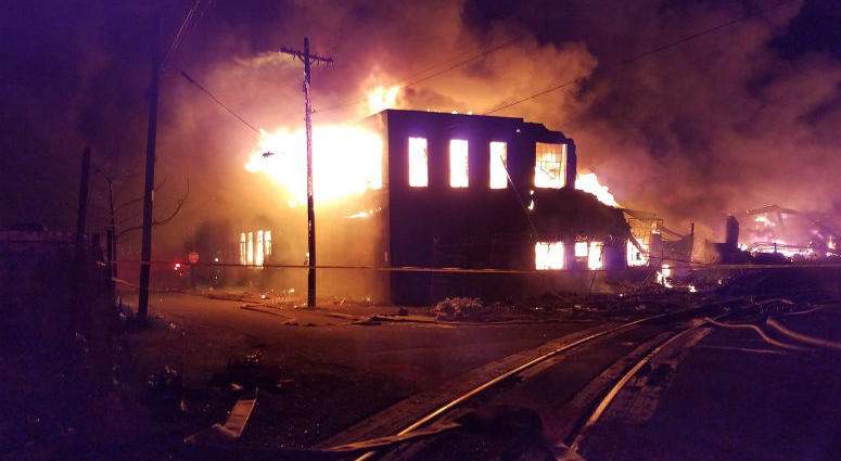 A four-alarm fire broke out in a Port Richmond fire on April 7, 2019. Port Richmond fire