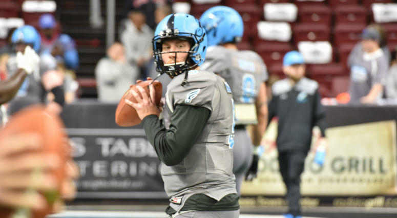 Quarterback Dan Raudabaugh is hoping to lead Philadelphia Soul back to the Arena Bowl. Soul Quarterback Dan Raudabaugh