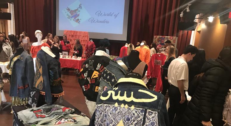 About 100 Jefferson University Students opened up a pop up fashion boutique on it's East Falls Campus to help raise money to support cancer patients. About 100 Jefferson University Students opened up a pop up fashion boutique on it's East Falls Campus to help raise money to support cancer patients.