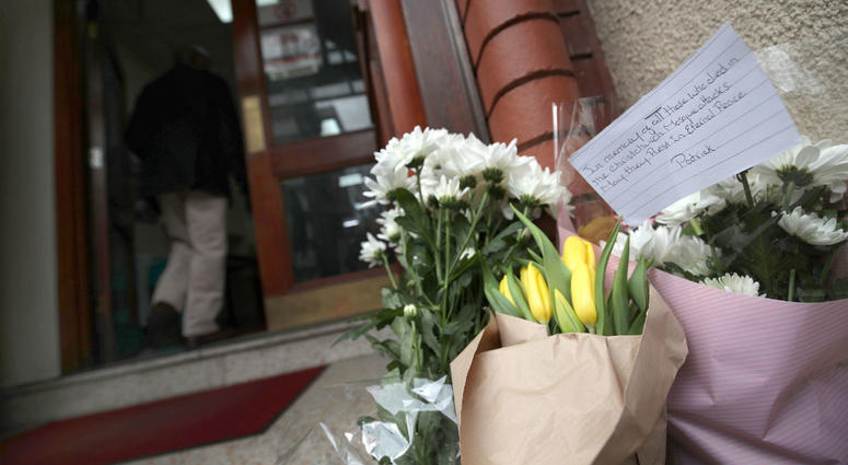 Flowers and a message left at Finsbury Park Mosque in London, following the Christchurch mosque attacks in New Zealand. Flowers and a message left at Finsbury Park Mosque in London, following the Christchurch mosque attacks in New Zealand.