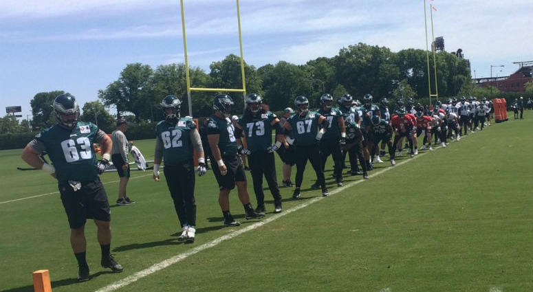Doug Pederson gave his Carson Wentz the green light to hit the field for this week's workouts. Doug Pederson gave his Carson Wentz the green light to hit the field for this week's workouts.