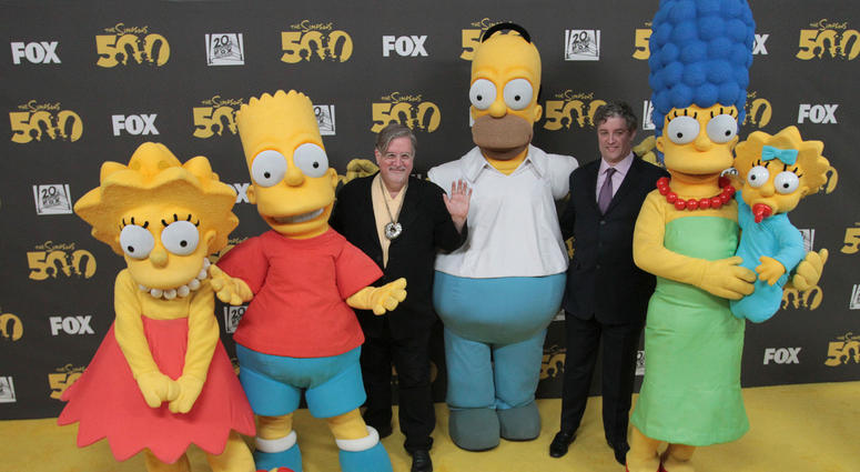 Matt Groening (left) creator/executive producer, and executive producer Al Jean attend "The Simpsons" 500th Episode Celebration at the Hollywood Roosevelt Hotel, Feb. 13, 2012. Matt Groening (left) creator/executive producer, and executive producer Al Jean attend "The Simpsons" 500th Episode Celebration at the Hollywood Roosevelt Hotel, Feb. 13, 2012.